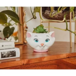 Silver Buffalo Disney The Aristocats Marie 4-Inch Mini Planter With Artificial Succulent -Disney GUEST 0d94c1d0 04d6 4269 947d b8ebbd6e5881