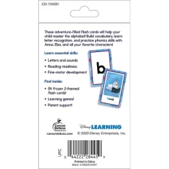 Disney Learning Frozen 2 Alphabet Flash Cards, Grade PK-1