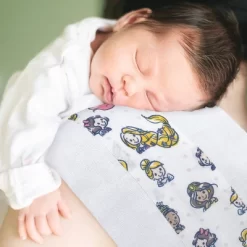 Disney Princess 100% Cotton Muslin Burp Cloths - 2pk 7 Disney Princess 100% Cotton Muslin Burp Cloths - 2pk -Disney GUEST 1f6fee1f 74de 4137 9553 f4b0e6f98afb