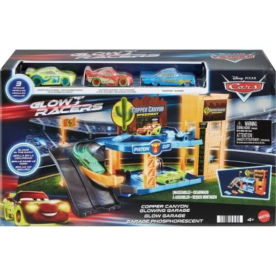 Disney And Pixar Cars Glow Racers Copper Canyon Glowing Garage Playset 5 Disney And Pixar Cars Glow Racers Copper Canyon Glowing Garage Playset - Image 3