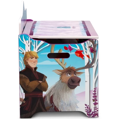 Disney Frozen 2 Deluxe Toy Box - Delta Children 6 Disney Frozen 2 Deluxe Toy Box - Delta Children - Image 4