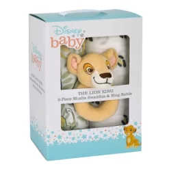 Disney Lion King Simba 100% Cotton Muslin Swaddles With Plush Rattle - 2pk 11 Disney Lion King Simba 100% Cotton Muslin Swaddles With Plush Rattle - 2pk -Disney GUEST 3d7c58d4 8e73 496f 930d 240d56520681