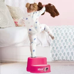 Disney Minnie Mouse 2-Tier Step Stool -Disney GUEST 3dec7351 b38e 471b a8ef 0e1274b89117