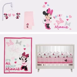 Disney Baby Lambs & Ivy Minnie Mouse Love Fitted Crib Sheet -Disney GUEST 3ffab61f e1d7 4837 bcef 13ea14a98af5
