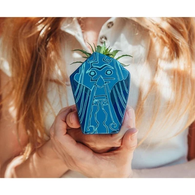 Silver Buffalo Disney Atlantis: The Lost Empire Stone Face 4-Inch Ceramic Mini Planter 4 Silver Buffalo Disney Atlantis: The Lost Empire Stone Face 4-Inch Ceramic Mini Planter - Image 2