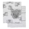 Disney Dumbo 100% Cotton Muslin Swaddles With Plush Rattle - 2pk -Disney GUEST 44a278a8 f307 4a0c b26f 857555da9534