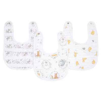 Disney Baby Aden And Anais Essentials 3pk Muslin Snap Bib Disney 5 Disney Baby Aden And Anais Essentials 3pk Muslin Snap Bib Disney - Image 3