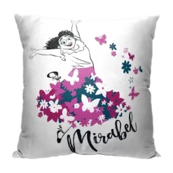 Disney 18"x18" Encanto Butterfly Skirt Pillow