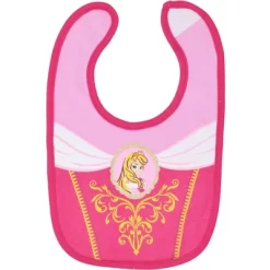 Disney Princess Ariel Cinderella Princess Belle Princess Aurora Snow White 5 Pack Bibs One Size -Disney GUEST 5b3f32cf 1466 4798 94f3 377655652a20
