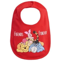 Disney Winnie The Pooh Tigger Eeyore Piglet Baby Boys 5 Pack Side Snap Bibs -Disney GUEST 5c6b62c7 5e46 4195 b7eb e327f4b2b037