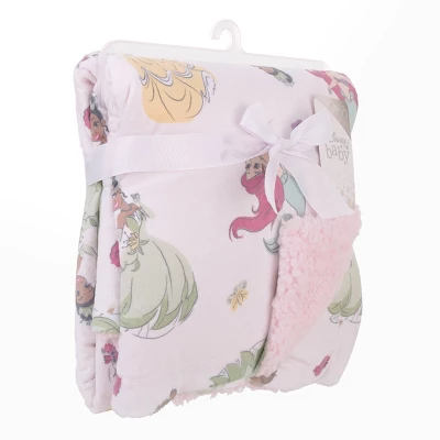 Disney Princess Plush Baby Blanket 6 Disney Princess Plush Baby Blanket - Image 4