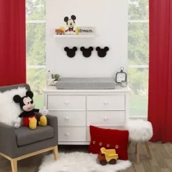 Disney Mickey Mouse Shaped Wall Decor - Black Plush - 3pc -Disney GUEST 6d3d9b46 d7d2 42a5 b76a b3b40cd105ae