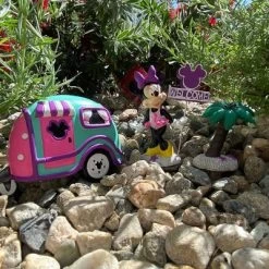Disney 4pc Polyester/Stone Minnie Mouse Miniature Garden Set -Disney GUEST 6de9d526 f260 47a6 9f08 e23c78c23b8f