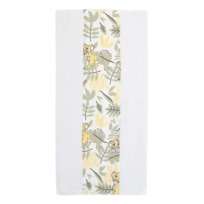 Disney Lion King Simba 100% Cotton Muslin Burp Cloths - 2pk 3 Disney Lion King Simba 100% Cotton Muslin Burp Cloths - 2pk