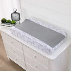 Disney Mickey Mouse Mighty Mickey Changing Pad Cover - White