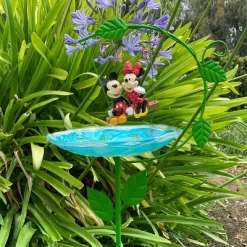 Disney 28" Mickey And Minnie Mouse Resin Birdbath Stake -Disney GUEST 83bc9ffe e091 43fe b36d b340fda87b61