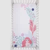 Disney The Little Mermaid Ariel Photo Op Fitted Crib Sheet - Coral/Aqua/White -Disney GUEST 8a20652a b8b2 4625 bf26 1c3b4c4b437c
