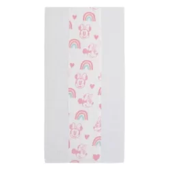 Disney Minnie Mouse 100% Cotton Muslin Burp Cloths - 2pk