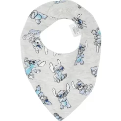 Disney One Size 3 Pack Bibs Blue And Grey -Disney GUEST 8cd2b0e7 c4d6 4892 9288 b4e4c6bfe1d8