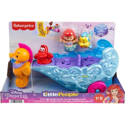 Disney Princess Little People Ariel’s Light-Up Sea Carriage Musical Vehicle 7 Disney Princess Little People Ariel’s Light-Up Sea Carriage Musical Vehicle - Image 5