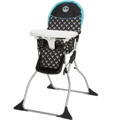 Disney Baby Simple Fold Plus High Chair, Mickey Shadow -Disney GUEST 9ea368b6 2346 4424 8d9f 848c0bf01bf6