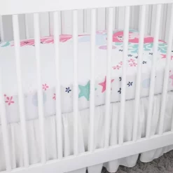 Disney The Little Mermaid Ariel Photo Op Fitted Crib Sheet - Coral/Aqua/White 7 Disney The Little Mermaid Ariel Photo Op Fitted Crib Sheet - Coral/Aqua/White -Disney GUEST a6e415fc 0ccf 4913 9336 9ef4ebe411c0