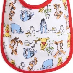 Disney Winnie The Pooh Tigger Eeyore Piglet Baby Boys 5 Pack Side Snap Bibs -Disney GUEST aabf0435 206b 4baf 816e 83fdb220af88