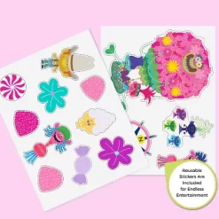 Disney Trolls World Tour Design And Store 6 Bin Toy Organizer - Delta Children -Disney GUEST b5b84594 5af9 4952 8f24 137da7670865