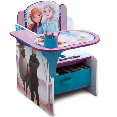 Disney Frozen 2 Chair Desk With Storage Bin - Delta Children 4 Disney Frozen 2 Chair Desk With Storage Bin - Delta Children - Image 2