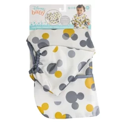 Disney Mickey Mouse Water-Resistant Polyester Long-Sleeve Coverall Bib -Disney GUEST b992b075 969c 4adc b0f7 e258c0c497c3