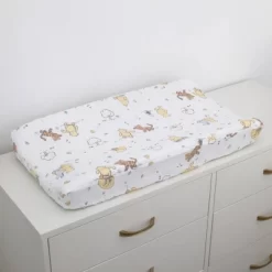 Disney Baby Winnie The Pooh Classic Pooh Quilted Changing Pad Cover