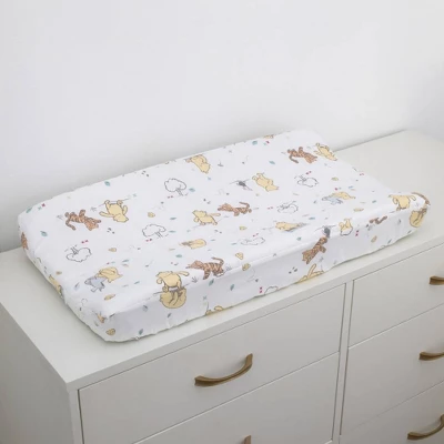 Disney Baby Winnie The Pooh Classic Pooh Quilted Changing Pad Cover 3 Disney Baby Winnie The Pooh Classic Pooh Quilted Changing Pad Cover