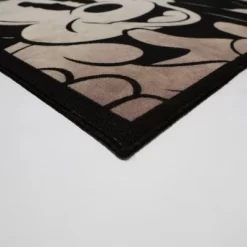 Disney Mickey Mouse Classic Black & White Rug (54"x54")