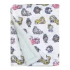 Disney Princess Super Soft Baby Reversible Blanket With Sherpa - Black 2 Disney Princess Super Soft Baby Reversible Blanket With Sherpa - Black -Disney GUEST d423588d 50c2 4eb6 a09e 652ebb76a14d