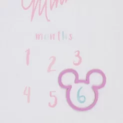 Disney Minnie Mouse Super Soft Milestone Baby Blanket -Disney GUEST dbe79f75 b98b 4c9c 9cd5 543777ed7785