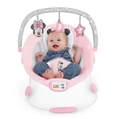 Bright Starts Disney Baby Minnie Mouse Rosy Skies Pink Baby Bouncer Infant Seat -Disney GUEST dd50c359 53b1 4e45 aac3 3894d4131b39
