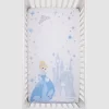 Disney Princess Cinderella - Light Blue And White Photo Op Fitted Crib Sheet -Disney GUEST df9c7305 6fa6 466b 8785 499523c97db3