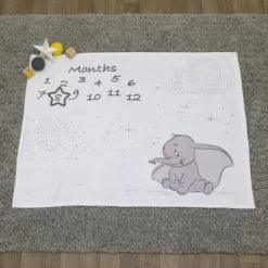 Disney Dumbo Super Soft Milestone Baby Blanket 10 Disney Dumbo Super Soft Milestone Baby Blanket -Disney GUEST e28cfb24 1a9f 47b2 94a4 196565470487