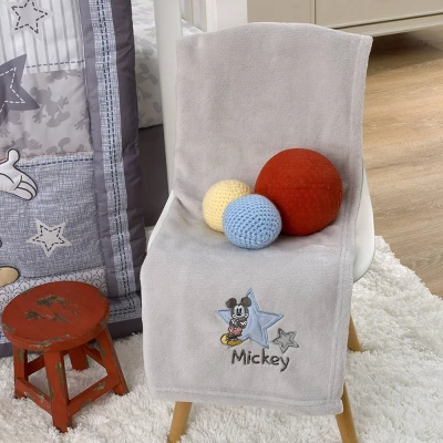 Disney Mickey Mouse Mighty Mickey Baby Blanket 4 Disney Mickey Mouse Mighty Mickey Baby Blanket - Image 2