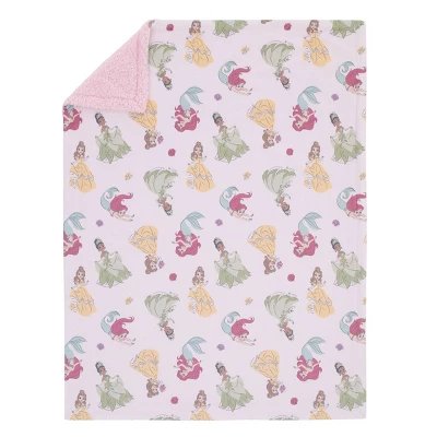 Disney Princess Plush Baby Blanket 3 Disney Princess Plush Baby Blanket